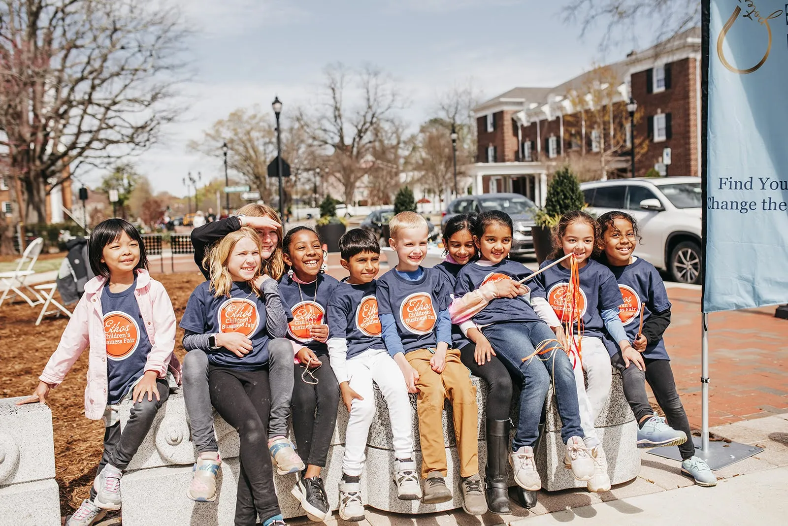 Girl and mom learning together