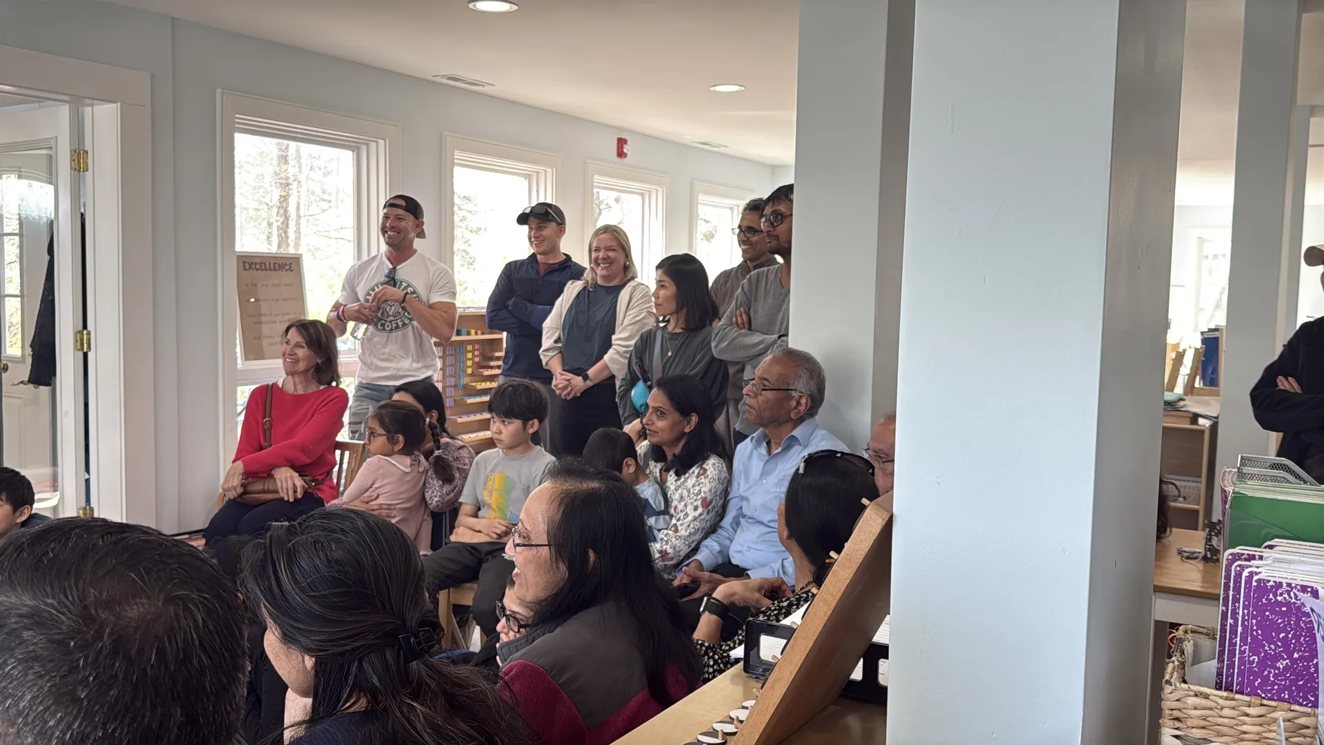 Town hall group discussion